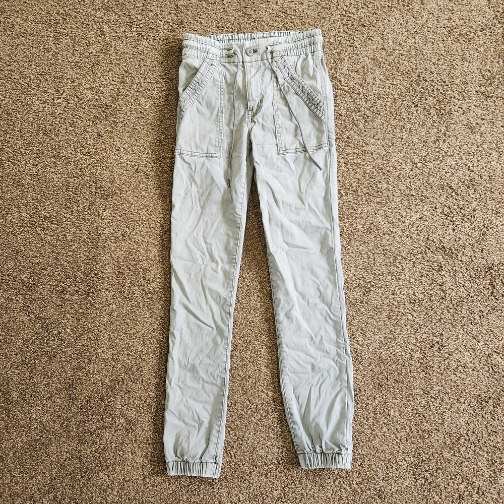 Women's Cargo Stretch Drawstring Elastic Waist Pants